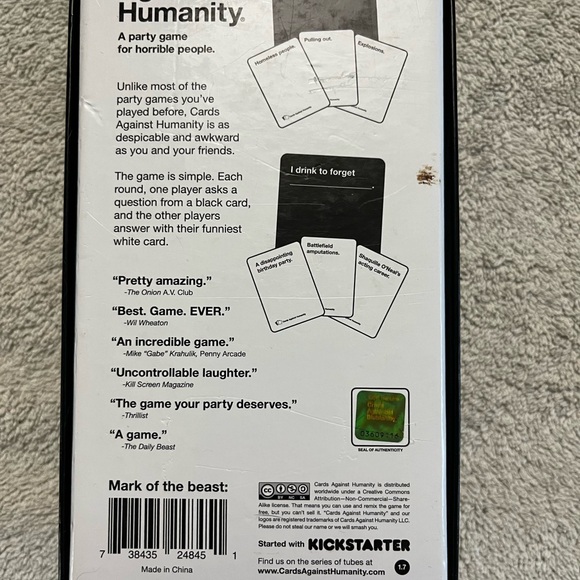 Cards Against Humanity Set Game - Picture 5 of 5